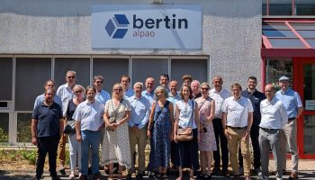 Group photo of COMEX members during their official visit at Bertin Alpao